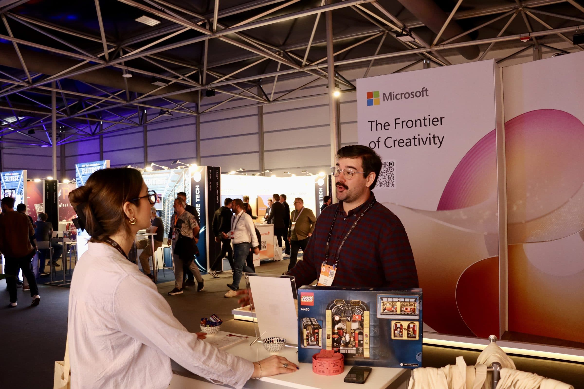 Files.com at a Microsoft event