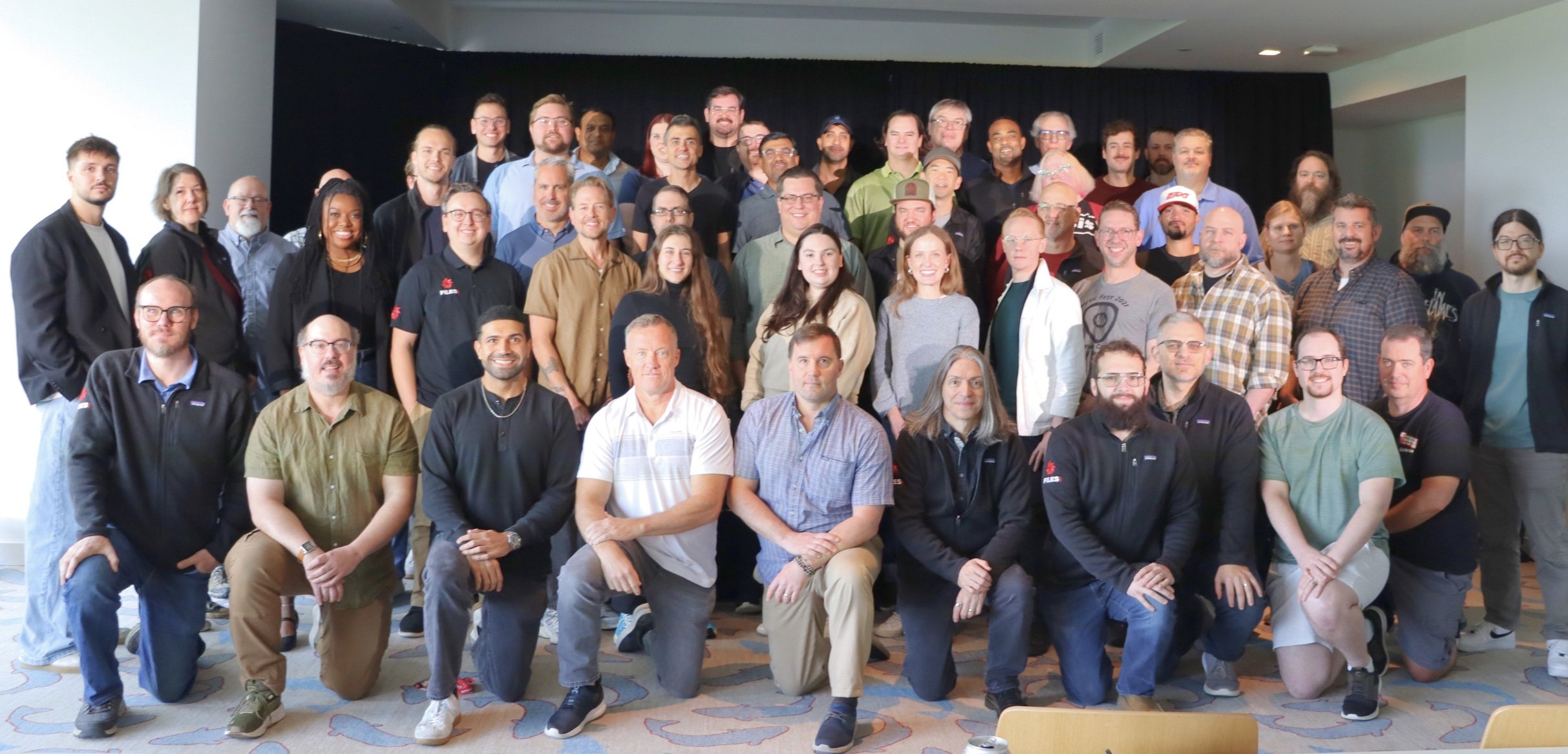 The Files.com team at the April 2026 company off-site in Austin, Texas.
